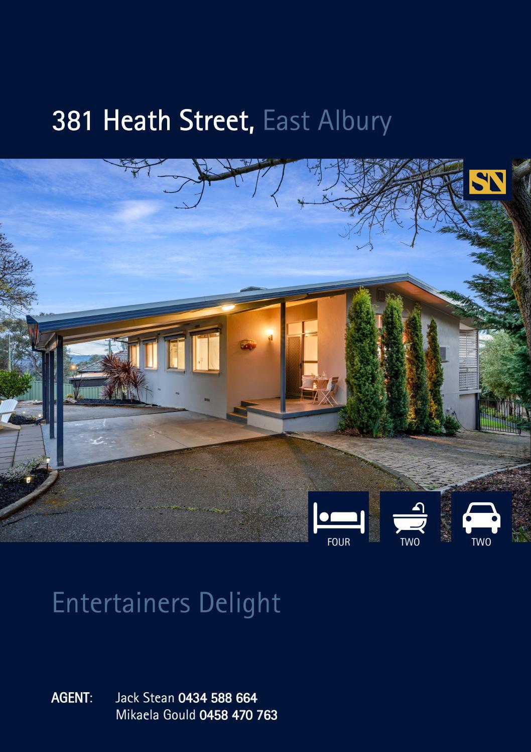381 Heath Street, East Albury by steannicholls Issuu