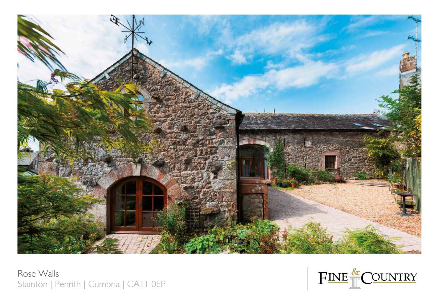 Rose Walls, Stainton by Fine & Country North Cumbria Issuu