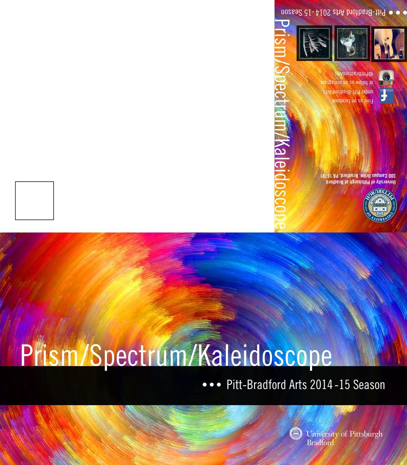PittBradford Arts Season 20142015 by PittBradford Issuu