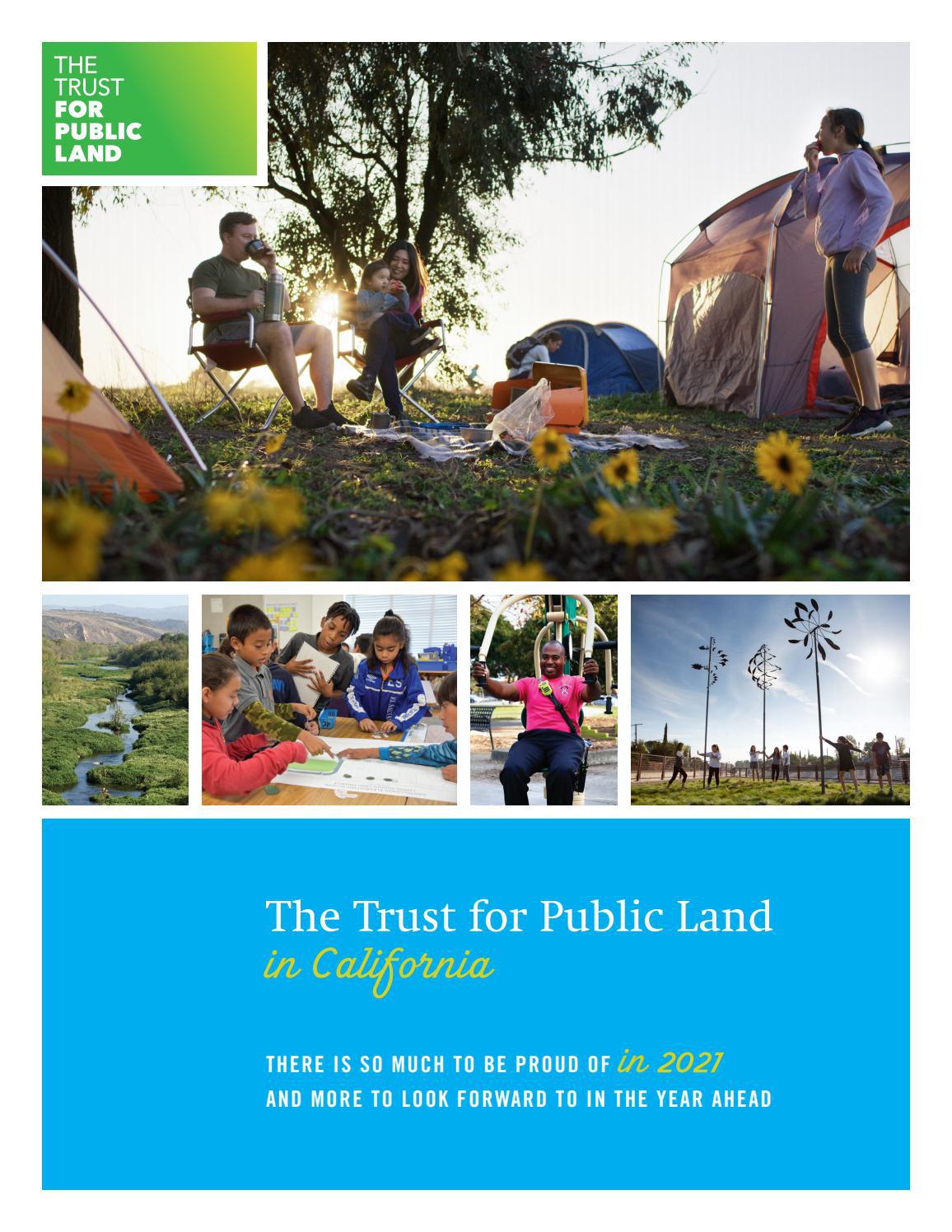 Trust for Public Land in California 2021 by Trust for Public Land Issuu