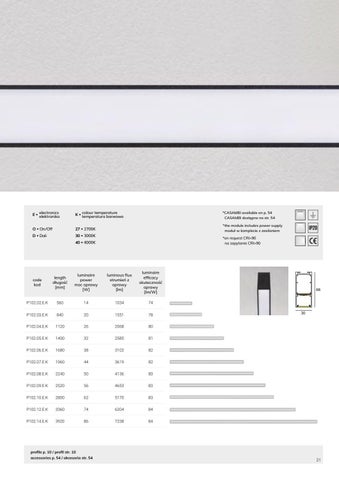 Z60 SYSTEM 灯饰目录 PL/ 英文 by Zaho Lighting 第 21 页
