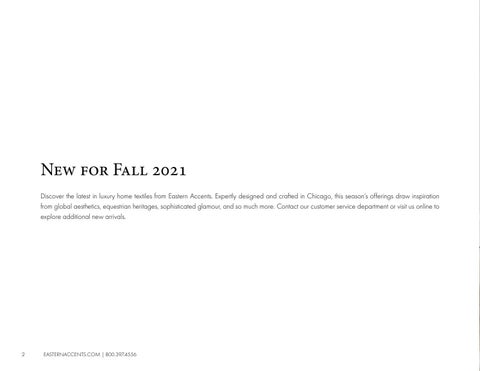 Eastern Accents - Fall 2021 New Introductions 第 2 页