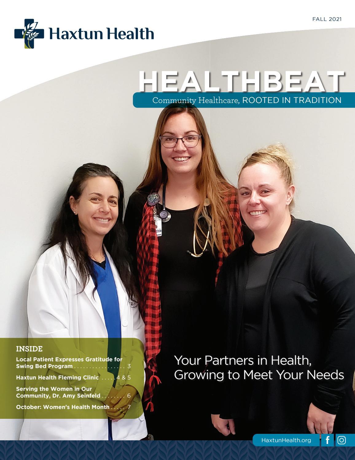 HealthBeat Fall 2021 by Haxtun Health Issuu