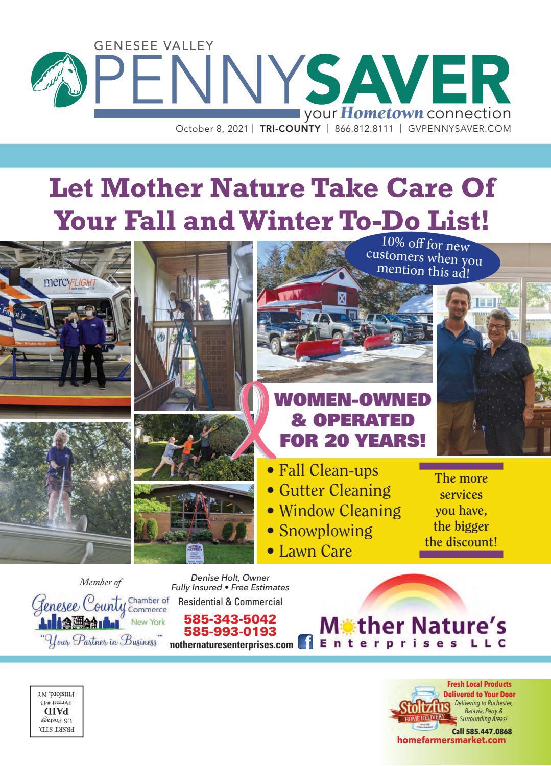 TriCounty Edition Genesee Valley Penny Saver 1082021 by Featured