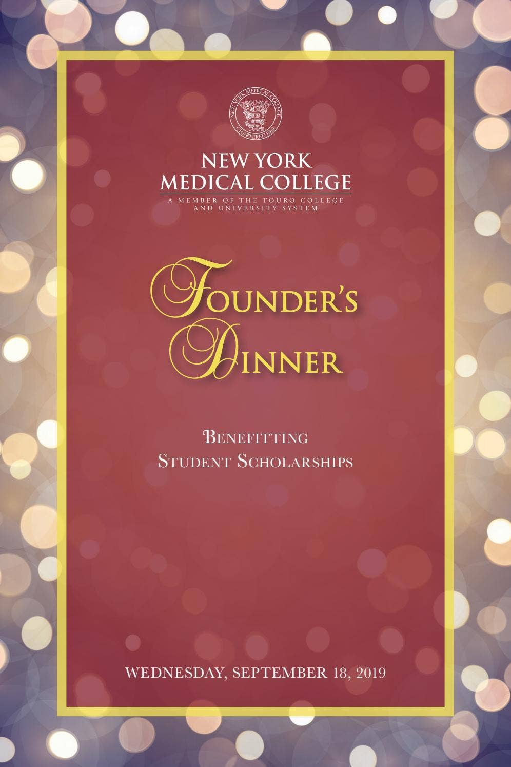 NYMC Founder's Dinner Journal 2019 by New York Medical College - Issuu