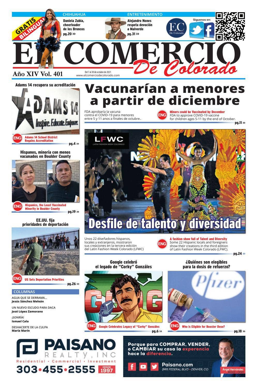 El Comercio de Colorado Edition 401 October 7th 2021 by El Comercio de ...