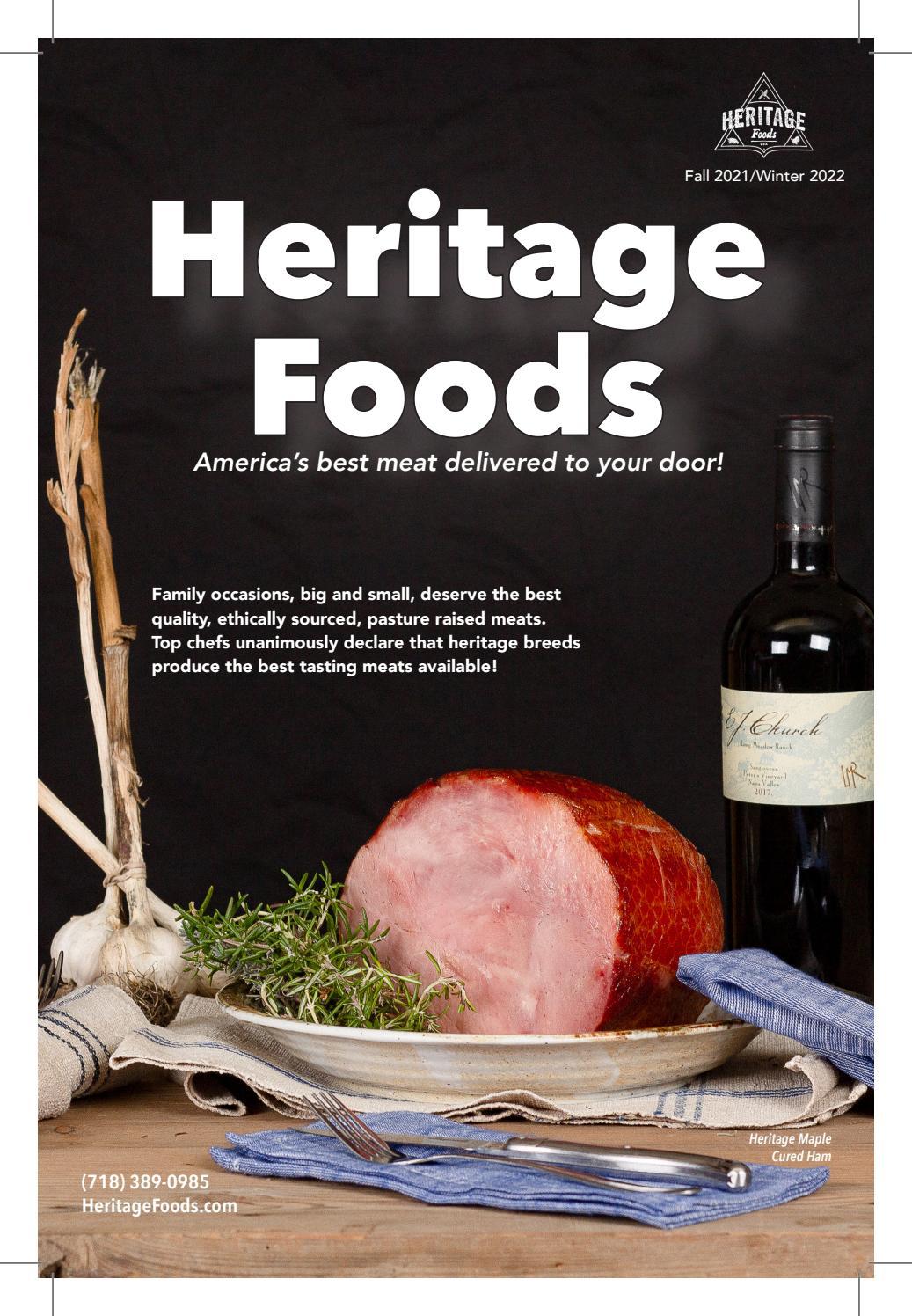 Heritage Foods 2021 Catalogue by Heritage Foods USA Issuu