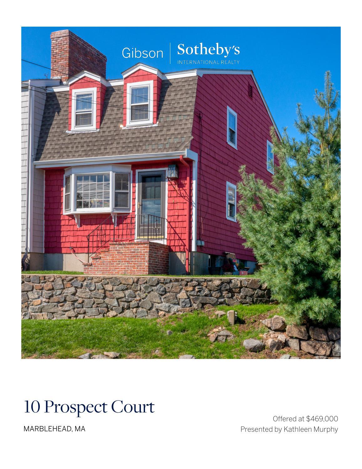 10 Prospect St. Marblehead, MA 01944 by Gibson Sotheby's International