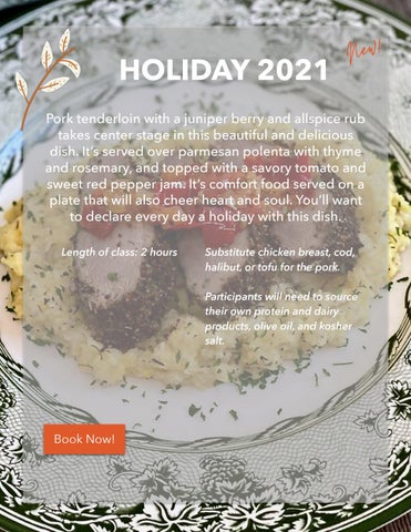 Live, Virtual Cooking Classes Fall 2021 第 5 页