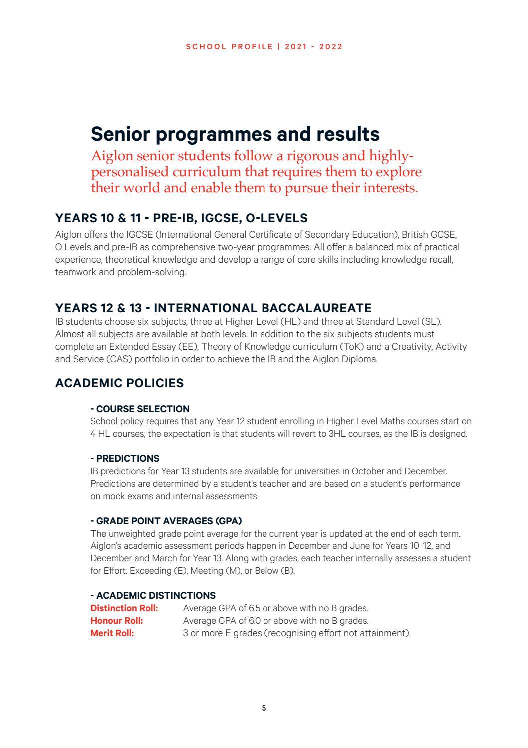 Aiglon School Profile By Aiglon College Issuu