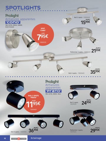 MENO 灯饰目录 · Folder HandyHome Spécial Éclairage TEC 法文 2021 第 10 页