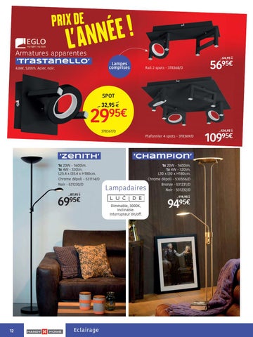 MENO 灯饰目录 · Folder HandyHome Spécial Éclairage TEC 法文 2021 第 12 页