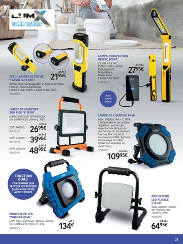 MENO 灯饰目录 · Folder HandyHome Spécial Éclairage TEC 法文 2021 第 23 页