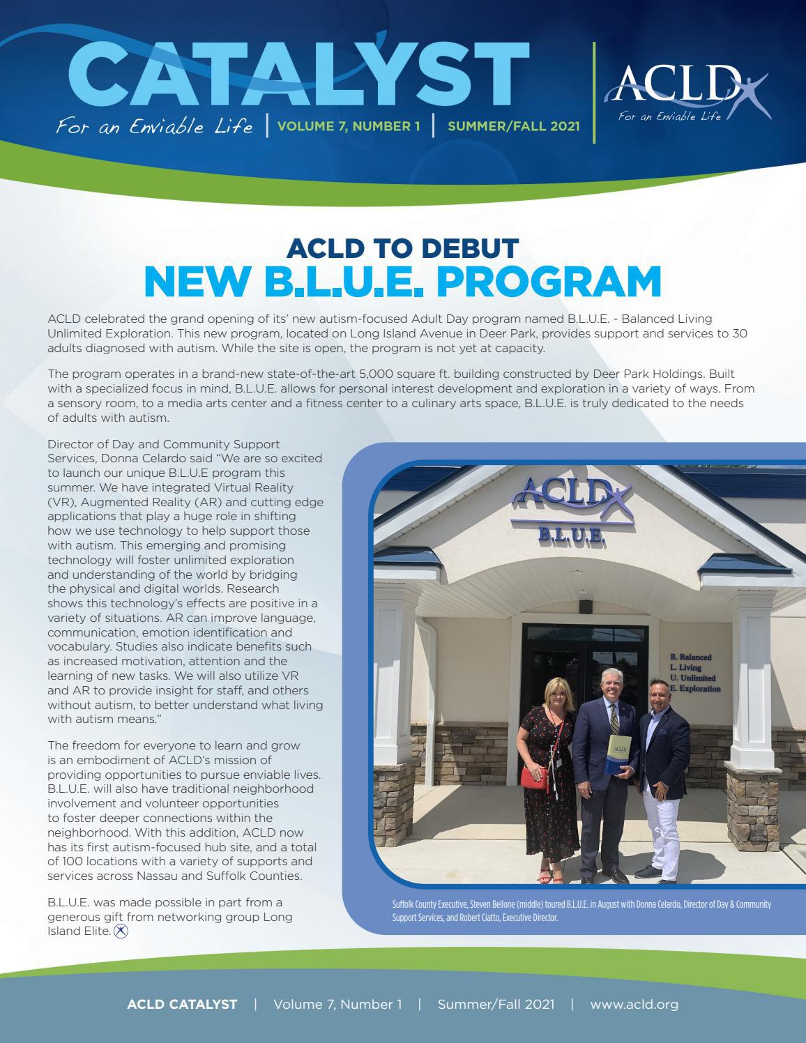 Catalyst Fall/Summer 2021 by ACLD Issuu