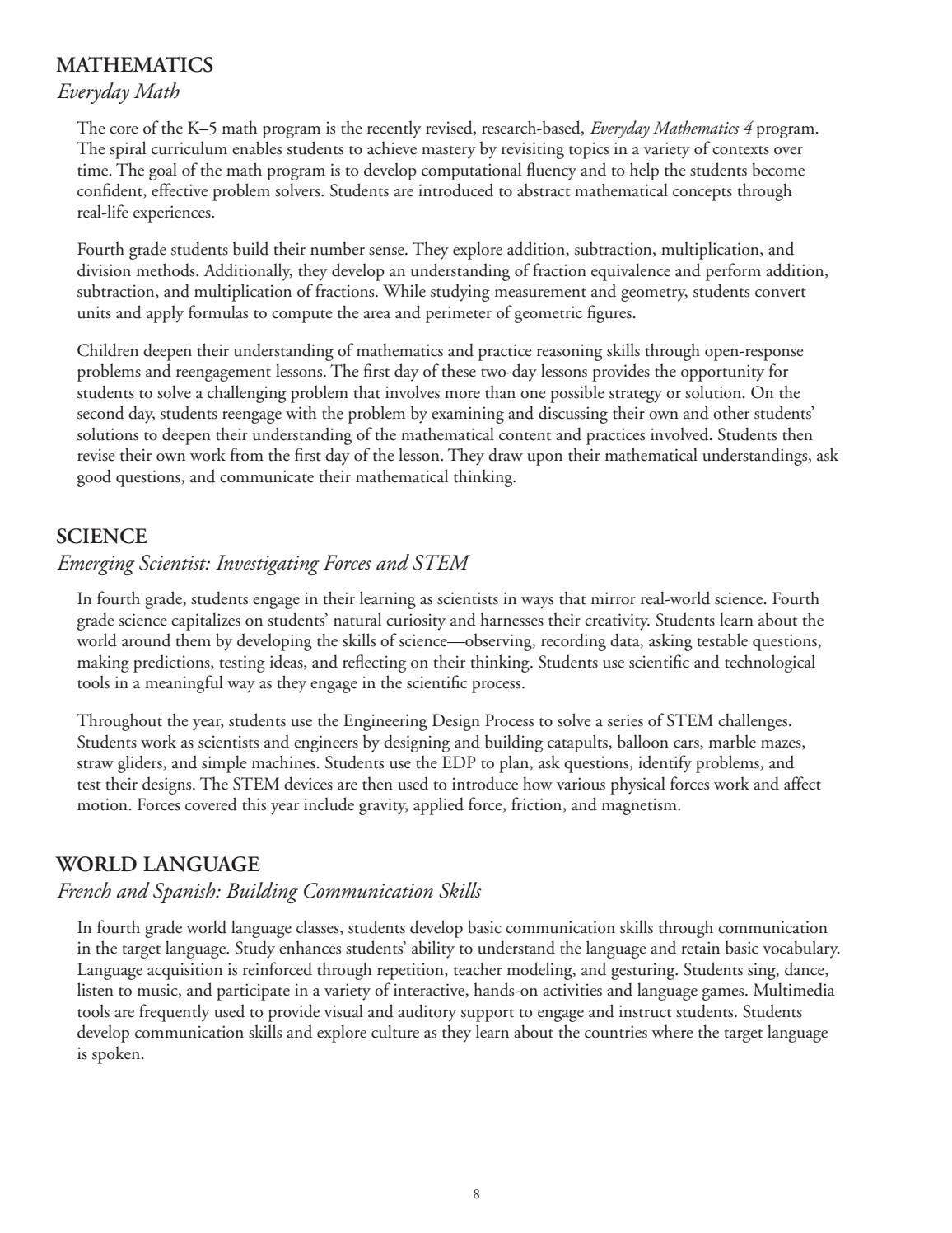 2021-2022 Middle School Curriculum Guide by Montclair Kimberley Academy ...