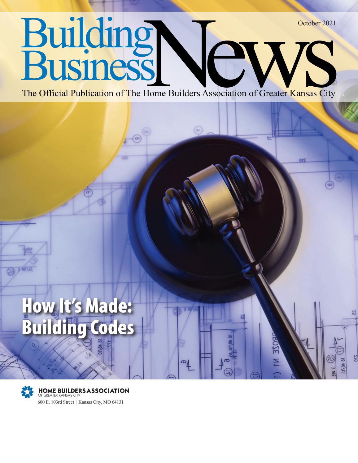 Building Business News October 2021 by Home Builders Association of