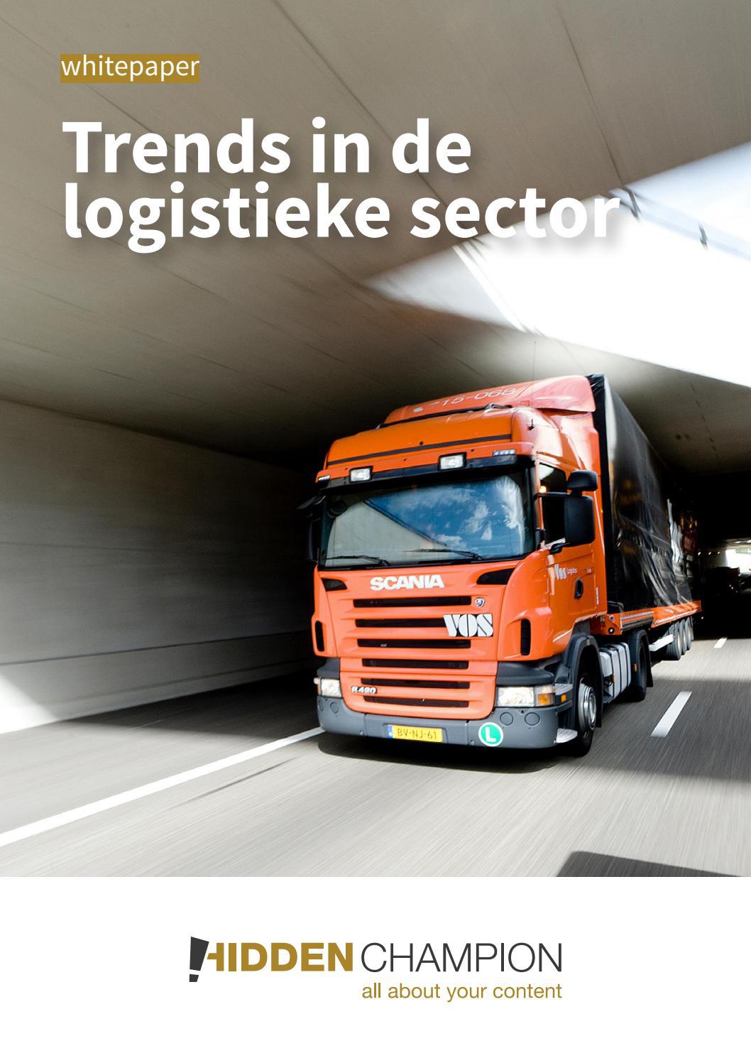 Trends In De Logistieke Sector By Hidden Champion Issuu