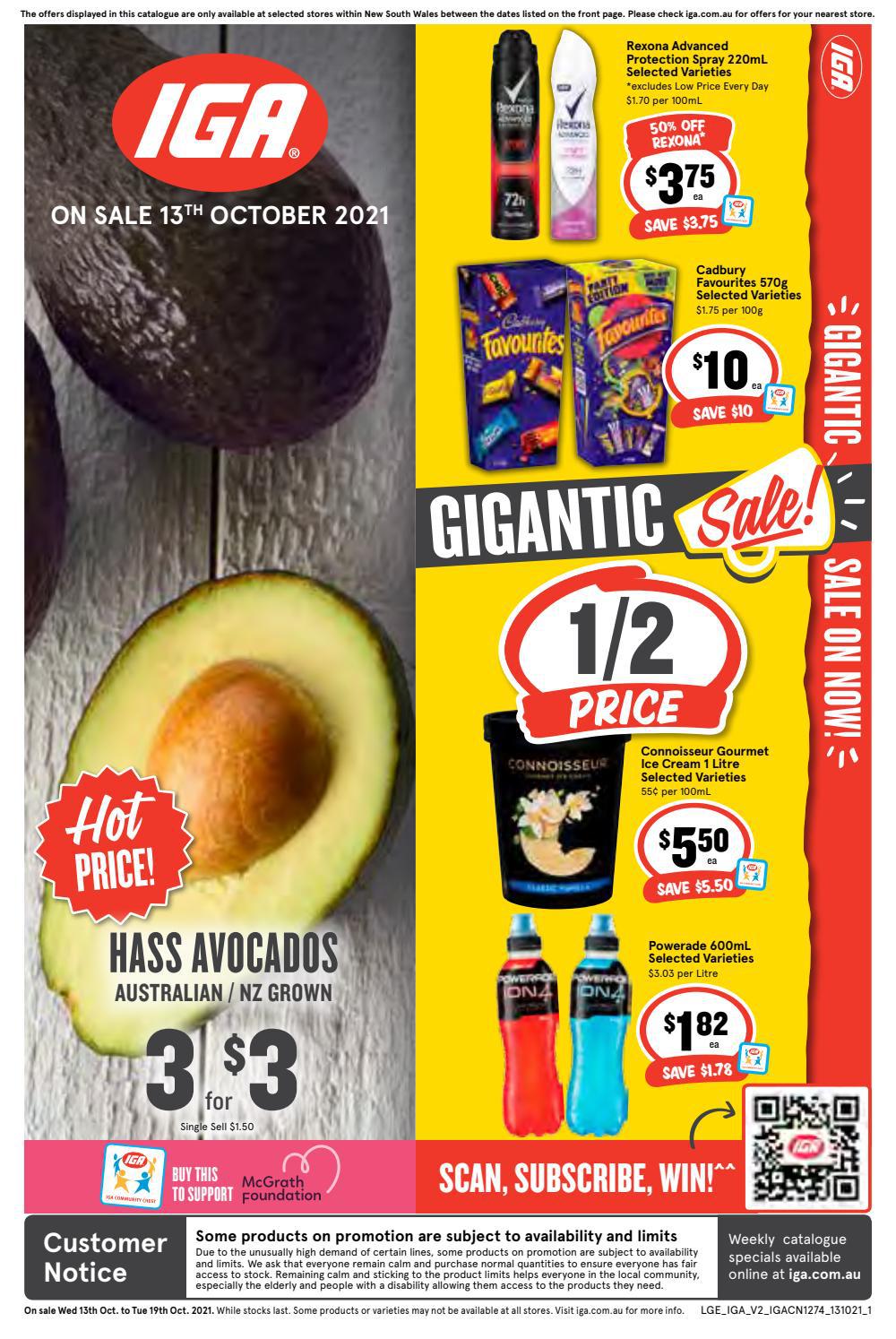 NSW Supa IGA Catalogue (Summer Hill) 13.10.21 by inforomeosretail