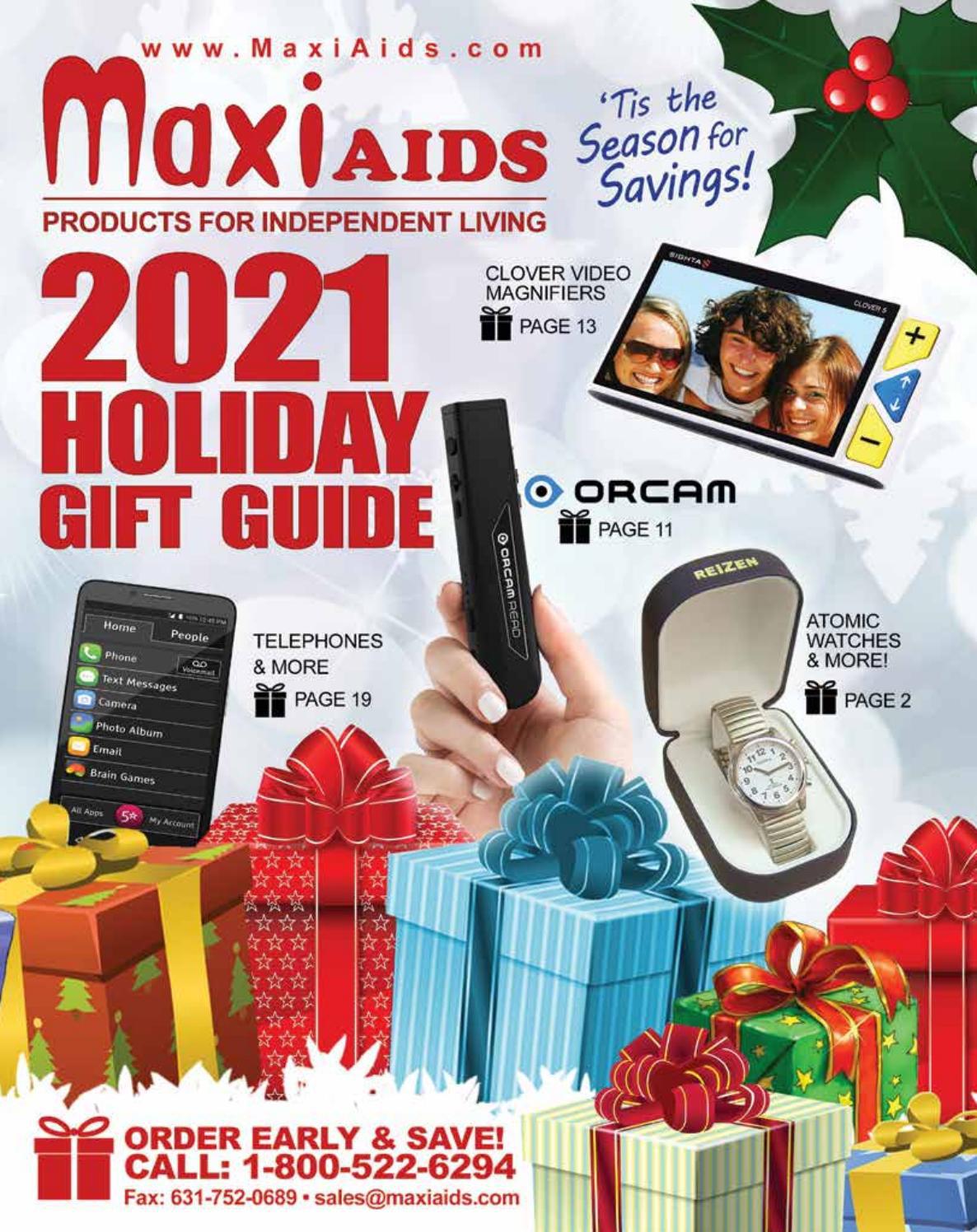 MaxiAids Holiday Catalog 2021 by Issuu