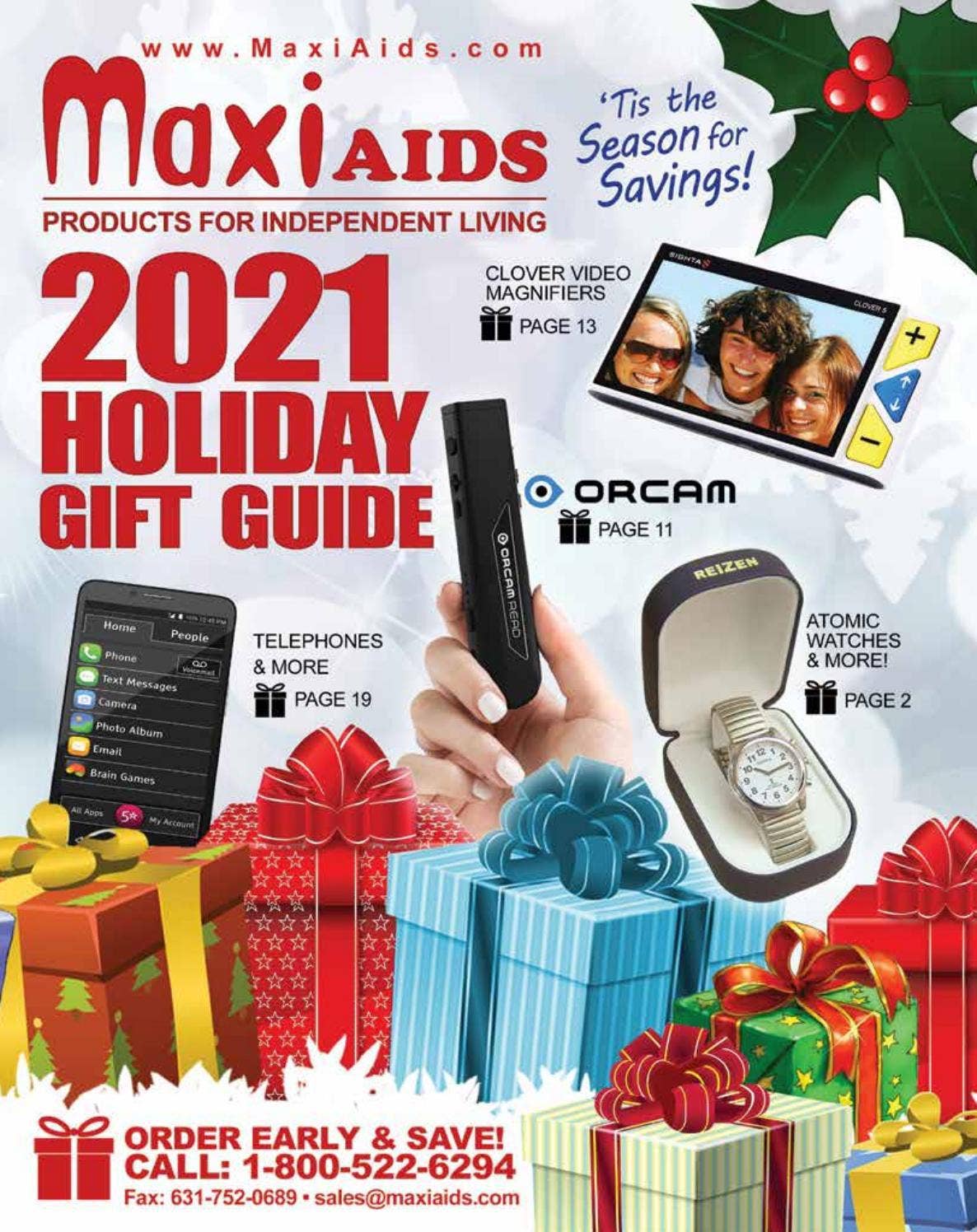 MaxiAids Holiday Catalog 2021 by Issuu