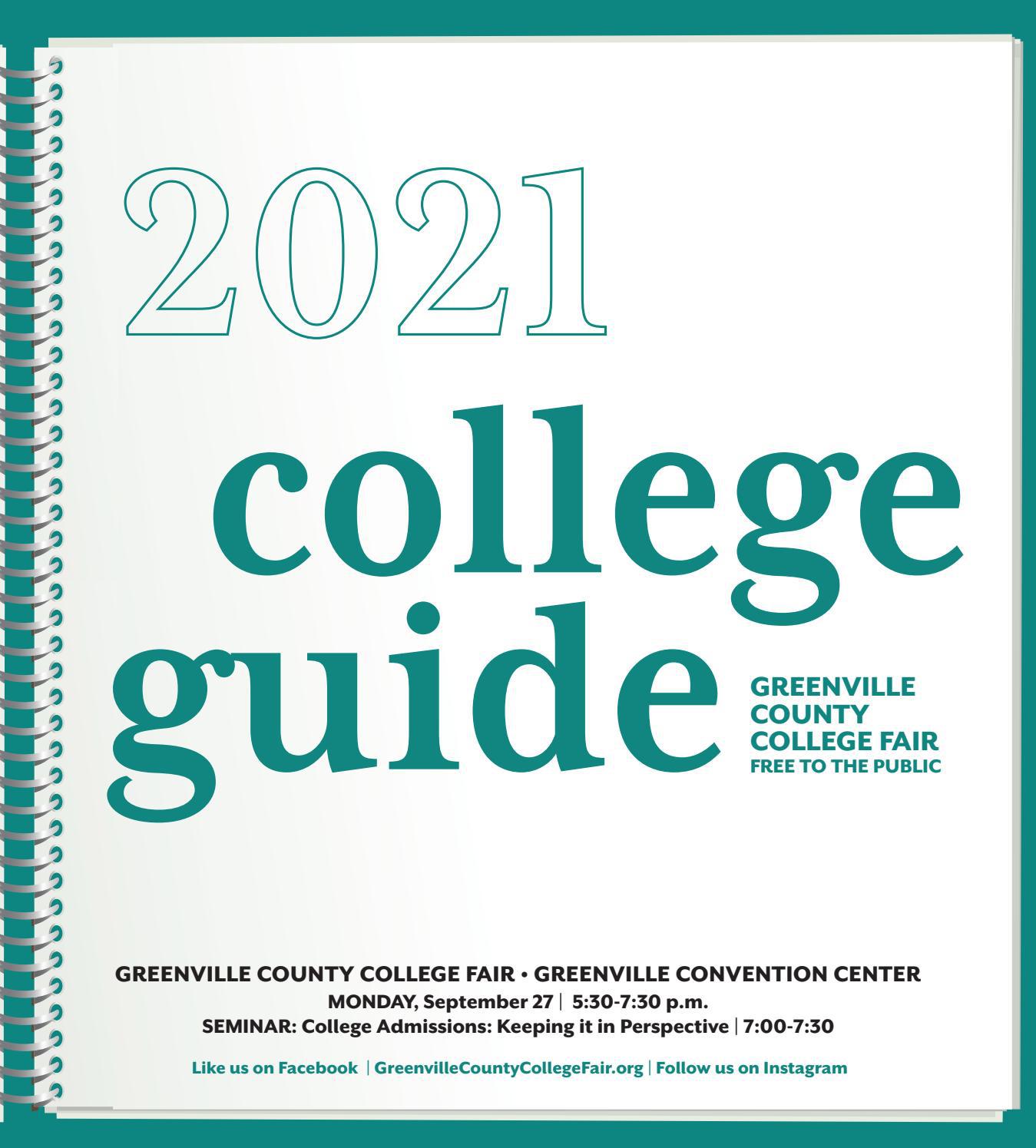 2021 Greenville County College Fair Guide by Community Journals Issuu