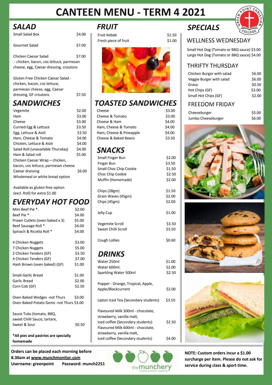 Canteen Menu Term 4 2021 By Green Point Christian College Issuu canteen-menu-term-4-2021-by-green-point-christian-college-issuu