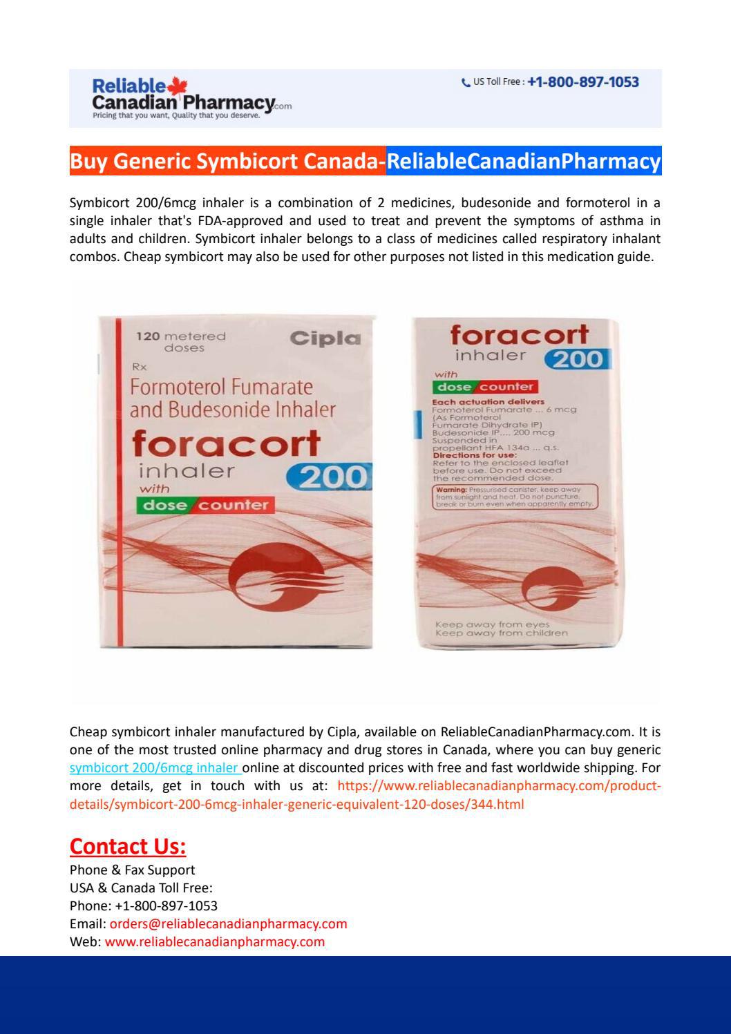 Buy Generic Symbicort Canada by richardsbrody - Issuu