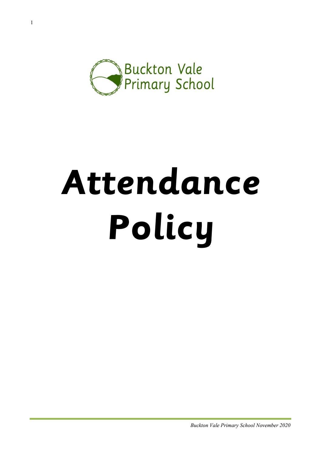 Attendance Policy by Schudio Issuu