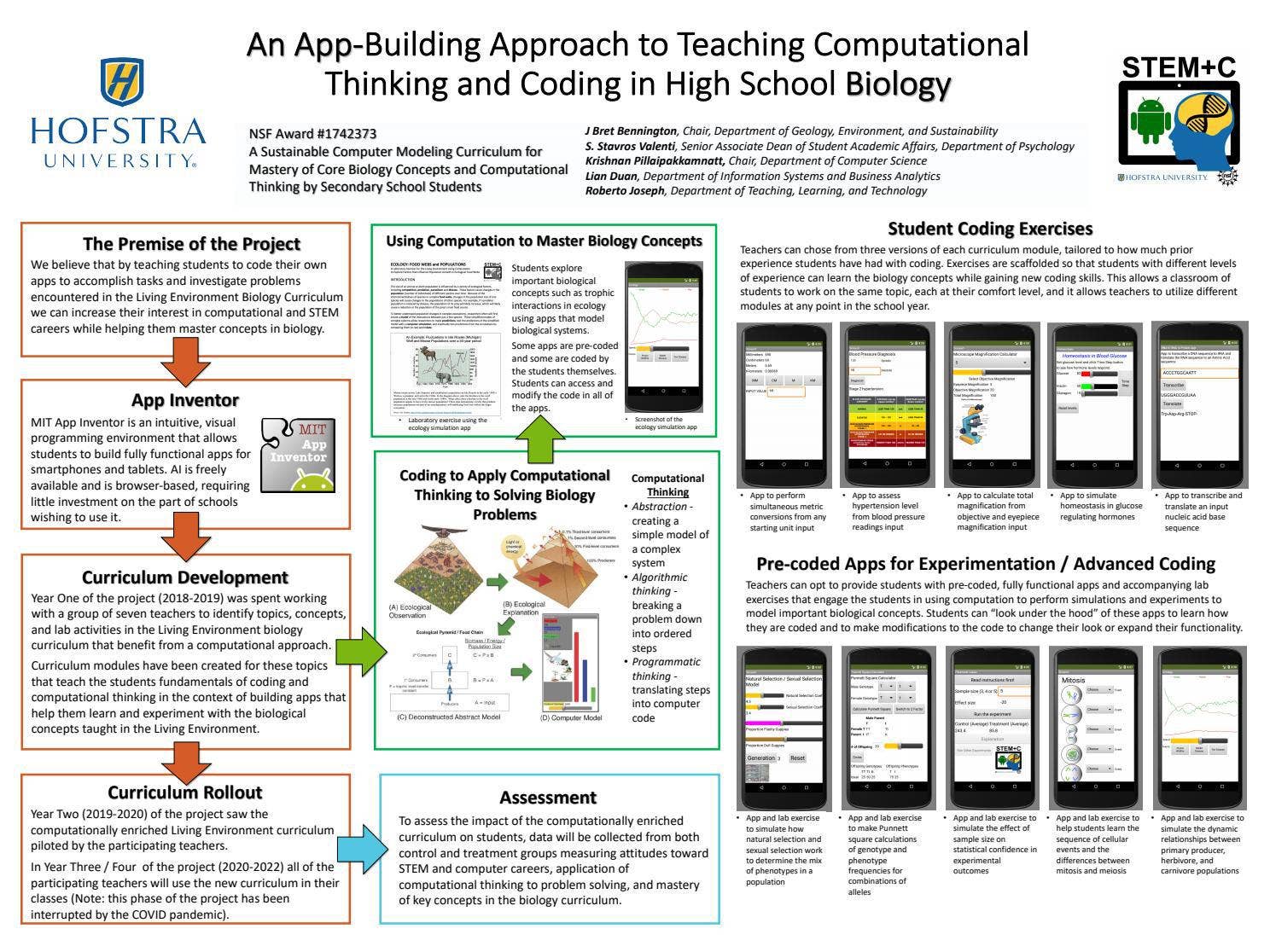 STEM+C: An Interdisciplinary Approach to Designing a High School ...