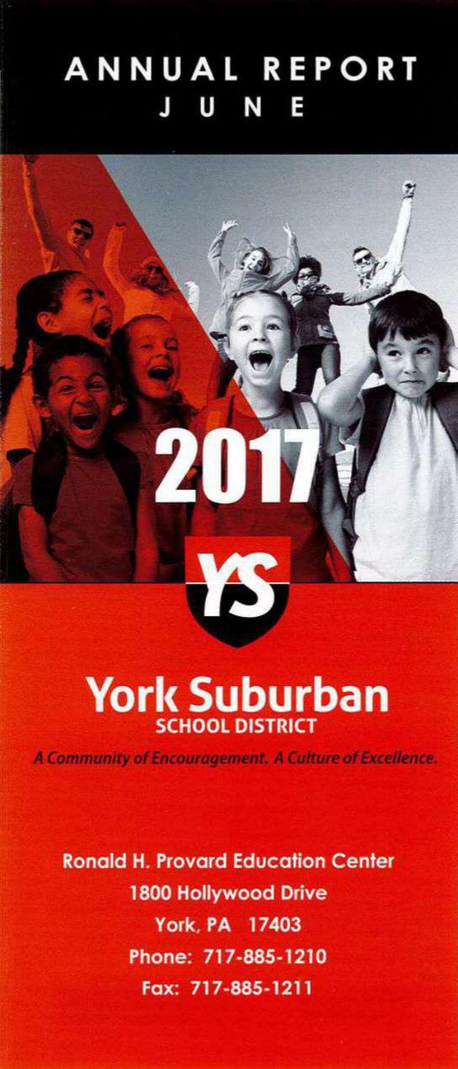 2017 Annual Report by York Suburban School District Issuu