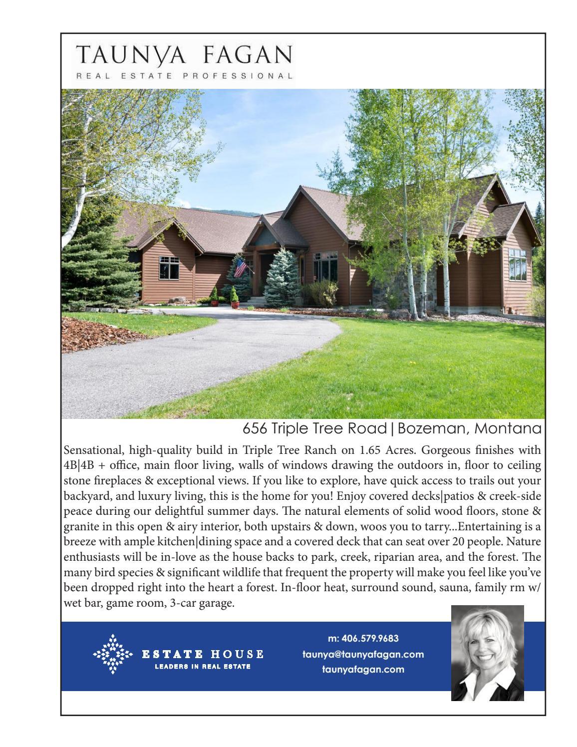 Listing Brochure SOLD, 656 Triple Tree, Bozeman (August 2020) Taunya