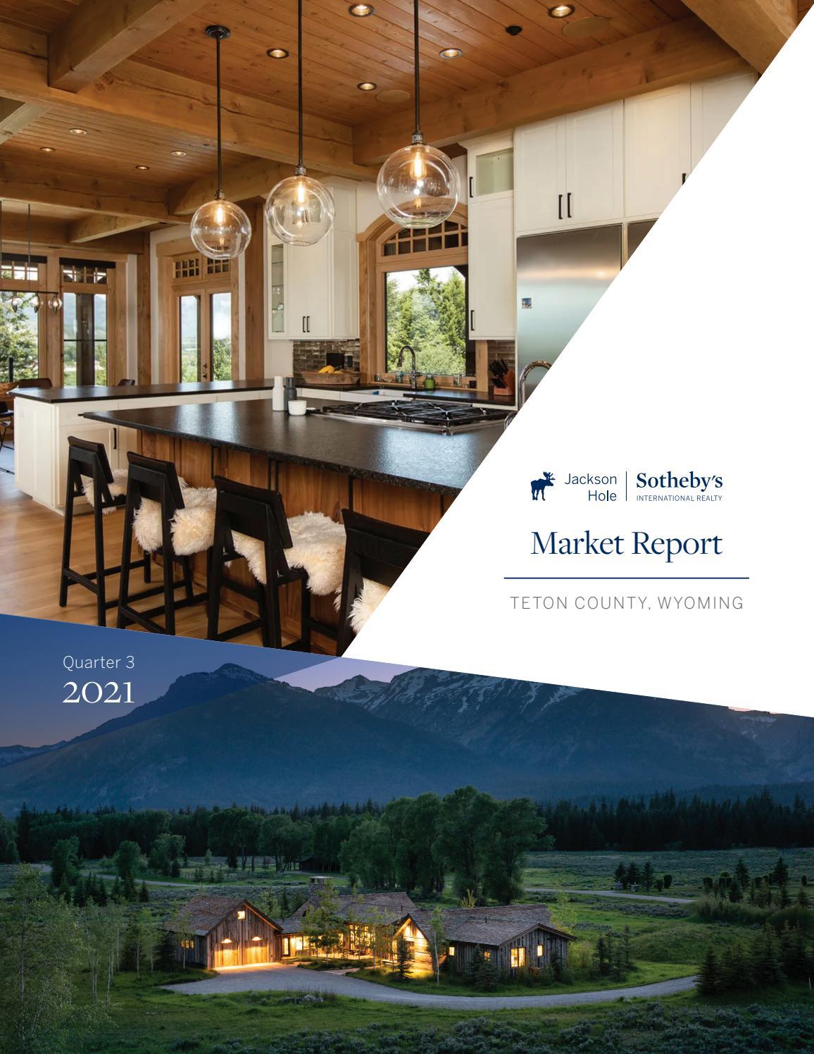 Jackson Hole Real Estate Market Report Q3 2021 by Jackson Hole