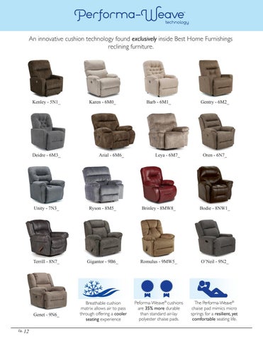Best Home Furnishings Motion × Recliners 家具目录 Fall 2021 第 14 页