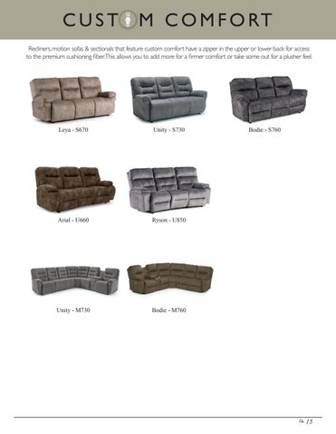 Best Home Furnishings Motion × Recliners 家具目录 Fall 2021 第 17 页