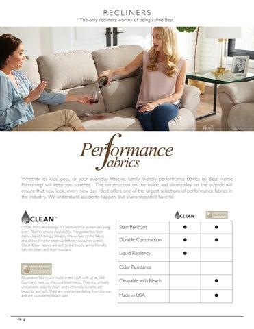 Best Home Furnishings Motion × Recliners 家具目录 Fall 2021 第 6 页