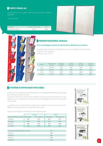 家具目录 Signalétique Idealburo 2021 第 23 页