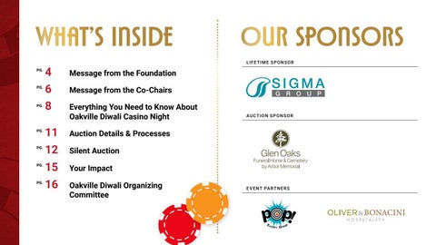 Oakville Diwali Casino Night: Evening Program 第 2 页