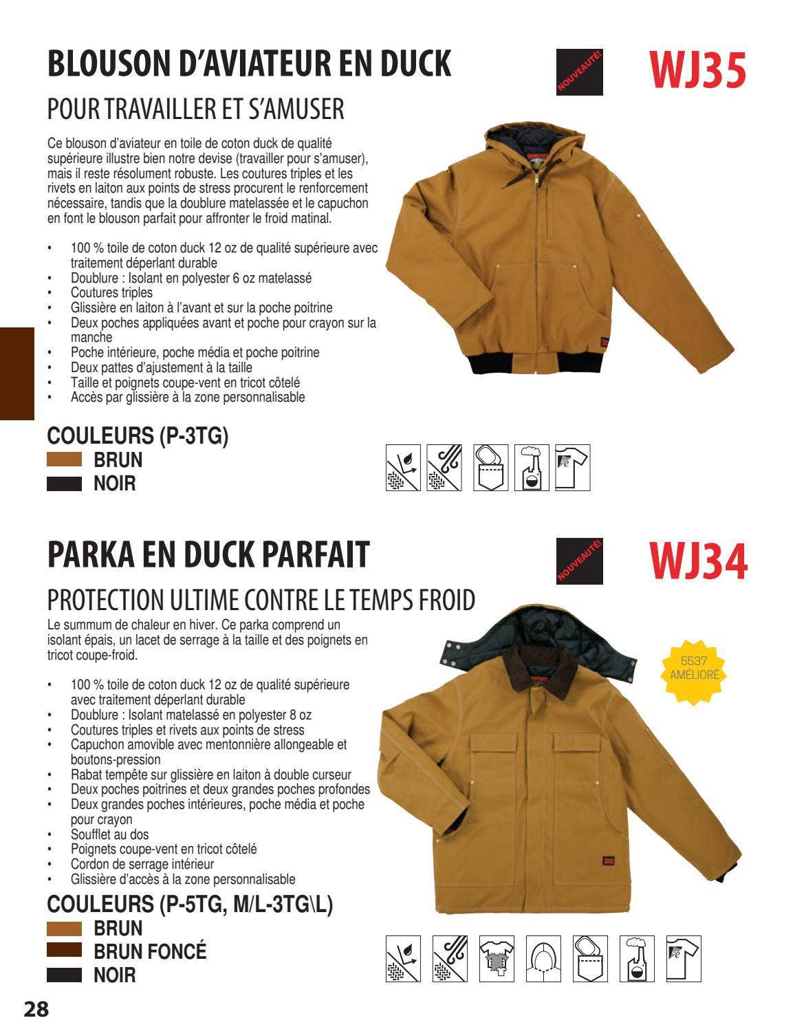 2022 Tough Duck Catalogue Francais by Tough Duck Issuu