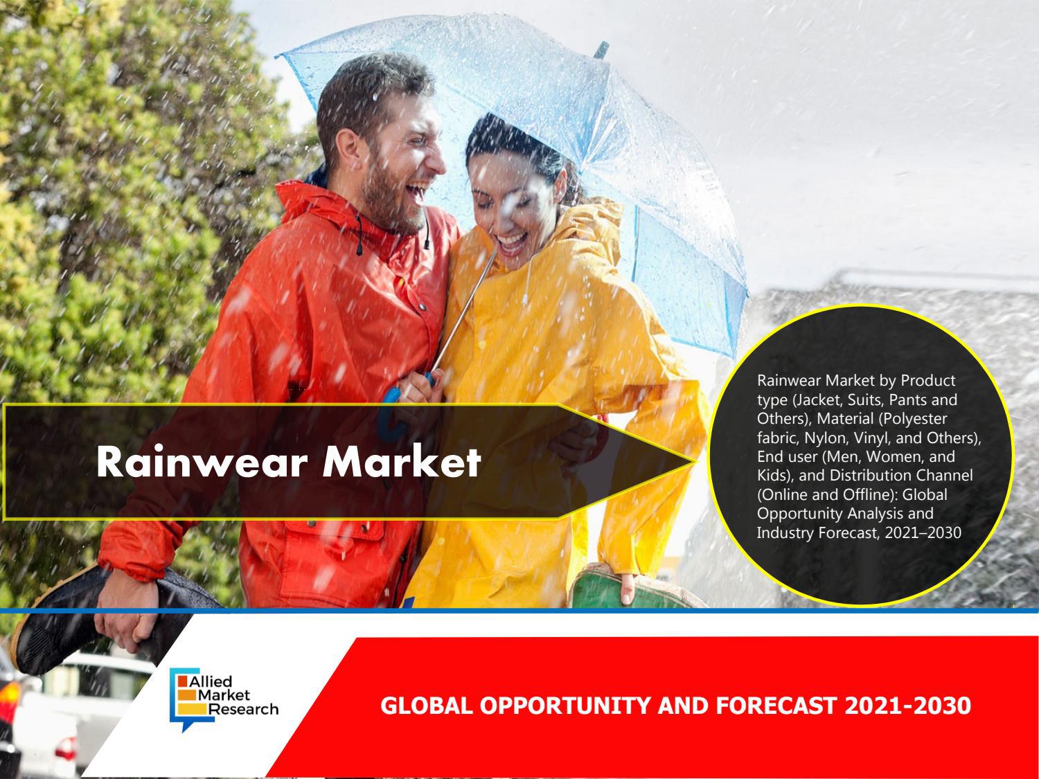 Rainwear Market_PPT by sarangkhanna Issuu