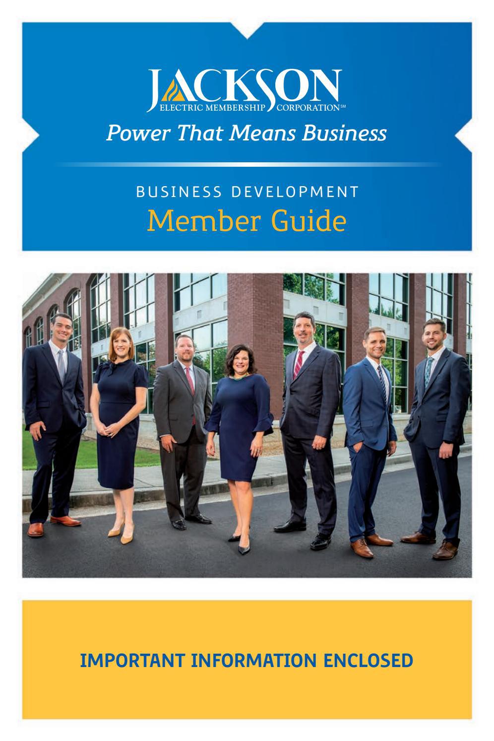 Jackson EMC Business Development Member Guide by Jackson EMC Issuu