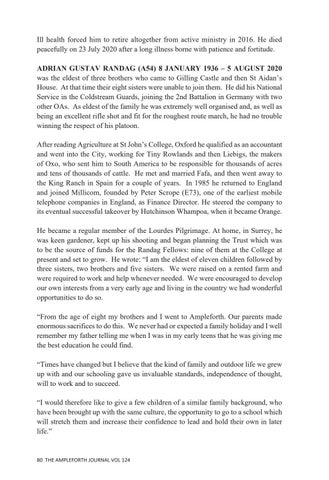 Ampleforth Journal by ampleforthcollege - Issuu