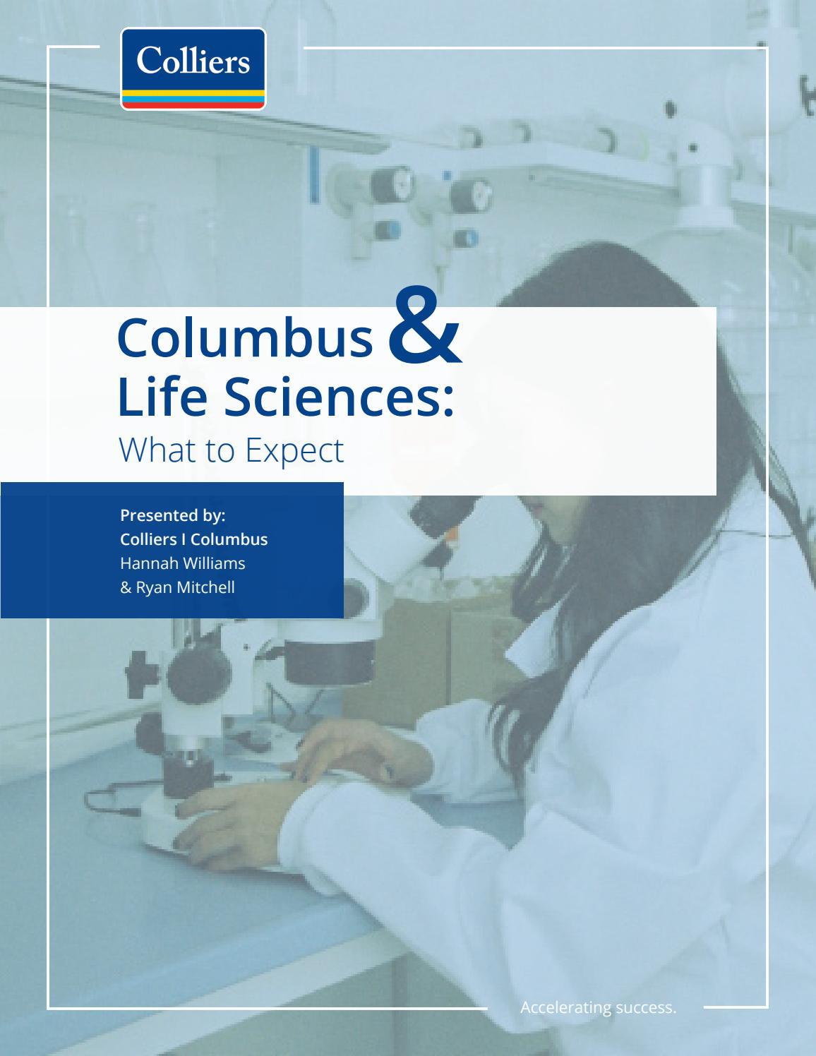Columbus & Life Sciences What to Expect by Colliers Columbus Issuu
