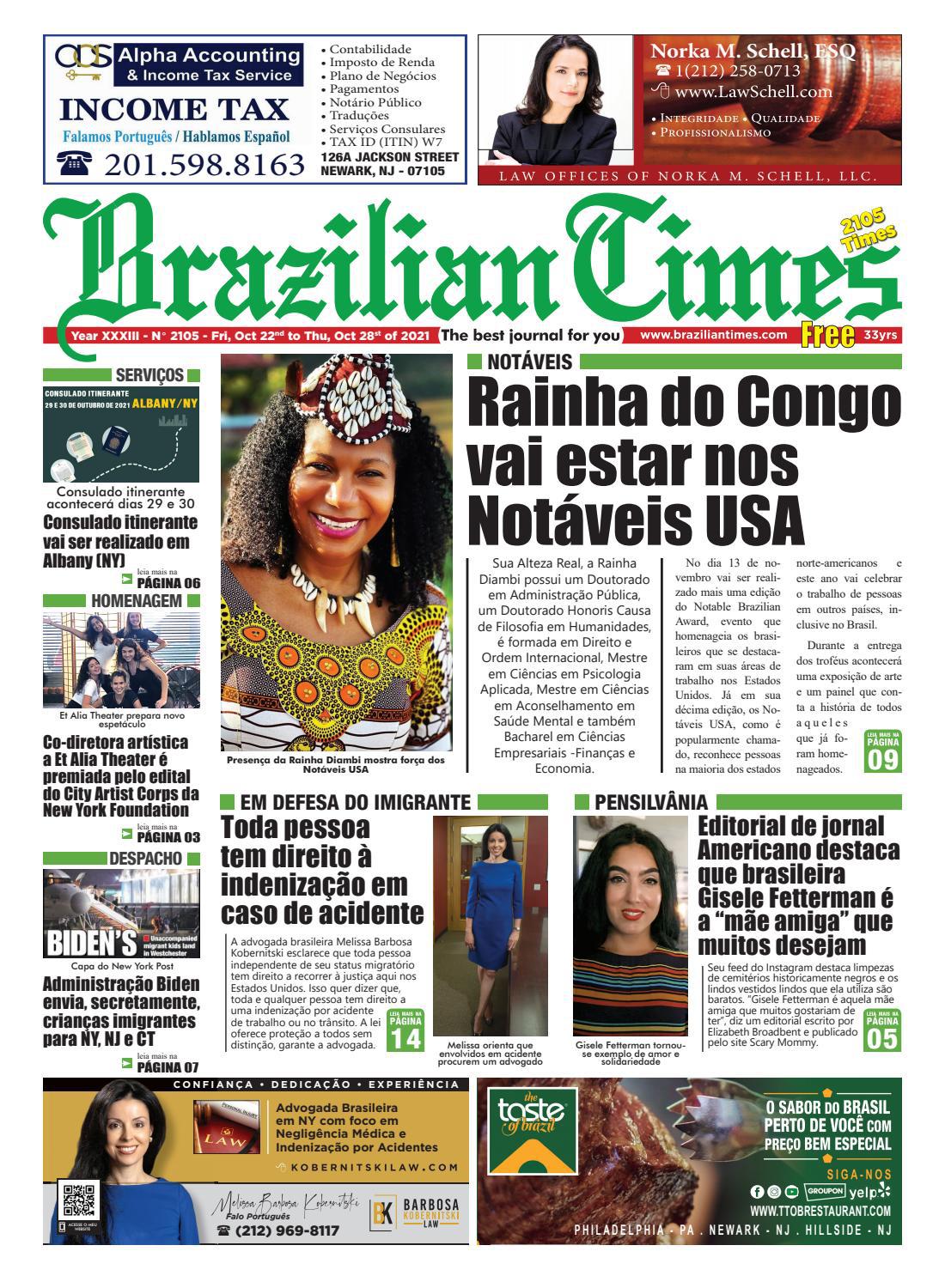 NY 2105 by The Brazilian Times Newspaper - Issuu