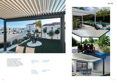 BIOSSUN BIO CLIMATIC PERGOLAS 第 12 页