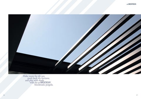BIOSSUN BIO CLIMATIC PERGOLAS 第 14 页