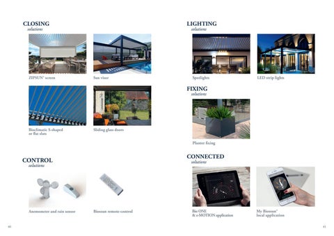 BIOSSUN BIO CLIMATIC PERGOLAS 第 21 页