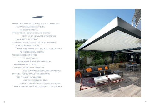 BIOSSUN BIO CLIMATIC PERGOLAS 第 2 页