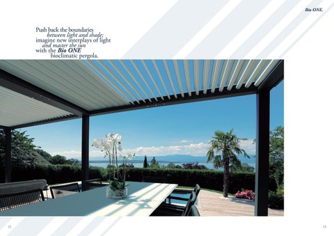 BIOSSUN BIO CLIMATIC PERGOLAS 第 7 页
