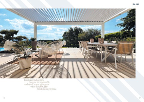 BIOSSUN BIO CLIMATIC PERGOLAS 第 9 页