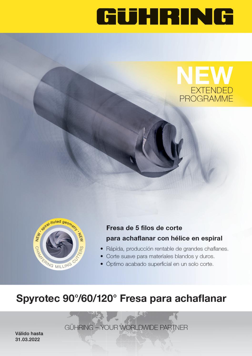 Promo Guhring SpyroTec 90º/60º/120º by Hercoin Issuu